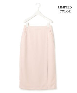 ICB 【接触冷感・UVケア・速乾・洗える】FluidBackSatin ナロースカート