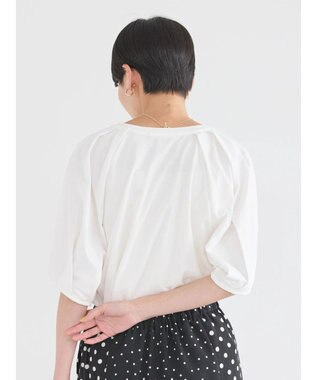 AMERICAN HOLIC パフスリーブカットプルオーバー Off White