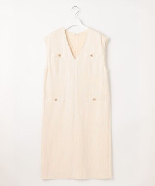 自由区 ラミーブッチャー ジャンパースカート アイボリー系