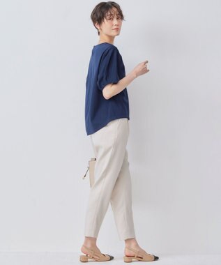 組曲 L コクーンシルエットカットソー ネイビー系