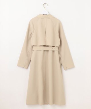 ANY SIS 【洗える】ライトミディ トレンチコート ベージュ