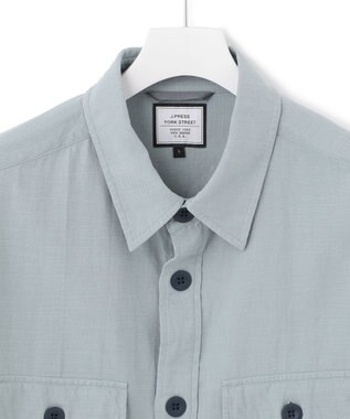 J.PRESS YORK STREET 【UNISEX】リネンCPOジャケット ダルブルー系