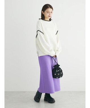 Green Parks ・Ｐｅｔｉｔ　Ｆｌｅｕｒ　ハイショクタートルニット Ivory