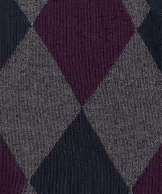 GOTAIRIKU 【家庭洗濯可能】イタリア糸 ハイゲージ ベスト ネイビー系4