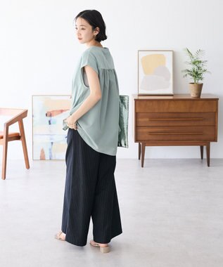 CRAFT STANDARD BOUTIQUE バックフレアバルーンカットソー Green