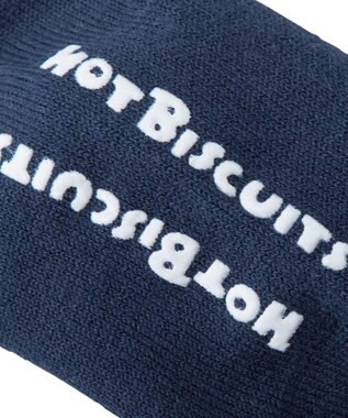 MIKI HOUSE HOT BISCUITS 【80-120cm】 ワンポイントリボン タイツ 紺