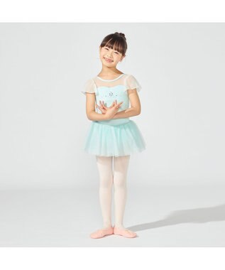 Chacott スカート付レオタード アイスグリーン