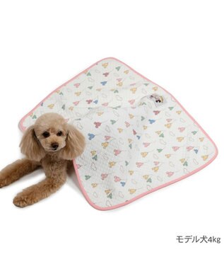 PET PARADISE ディズニー ミッキーマウス キルトブランケット 《風船柄》 ホワイト