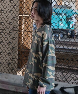 WEGO ワッフルパターンT（LS） 柄1