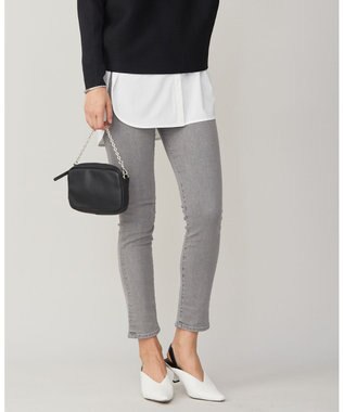  【洗える】スキニーデニム