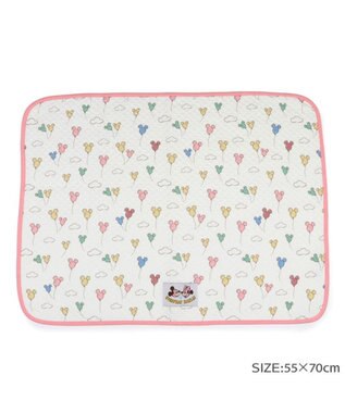 PET PARADISE ディズニー ミッキーマウス キルトブランケット 《風船柄》 ホワイト