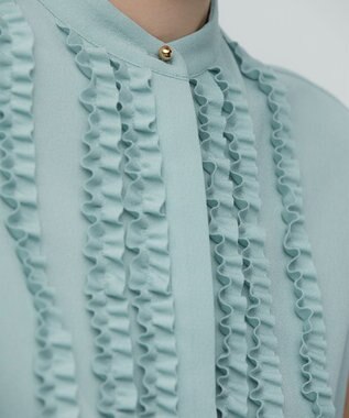 BEIGE， PALAIS / フリルブラウス Mint
