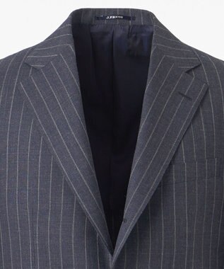 J.PRESS MEN 【WILLIAM HALSTEAD】サヴィルローヤーン カウントストライプ スーツ ダルブルー系2