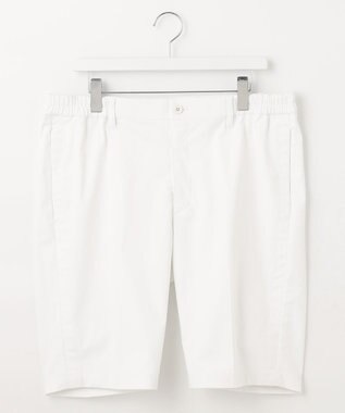 23区GOLF 【MEN/キングサイズ】【防透/撥水ストレッチ】スケトラドビー ハーフパンツ ホワイト系