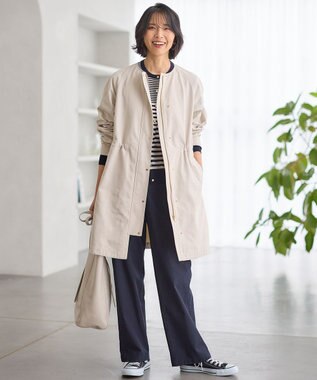 23区 【CLASSY.6月号掲載/Oggi4月号掲載】レザートートバッグ グレージュ