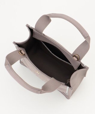 TOCCA 【WEB限定】TABLEAU BAG キャンバスバッグ ライトグレー系