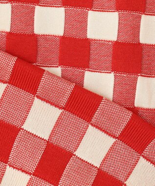 JOSEPH ヴィシー  ジャカード　ニットTEE Crimson Combo