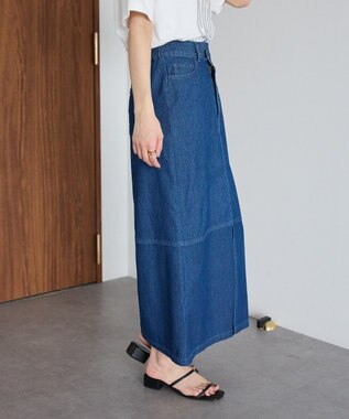CRAFT STANDARD BOUTIQUE アシンメトリーデニムスカート Indigo