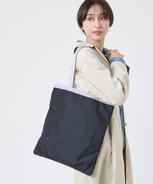LeSportsac LARGE EMERALD TOTE/ディープシー/ソフトラベンダー