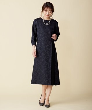 J.PRESS LADIES 【2way】ロングパール ネックレス シルバー系