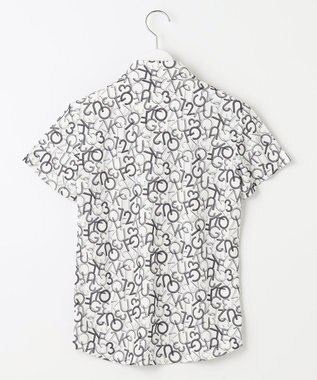 23区GOLF 【WOMEN】【吸水速乾・UVケア】ＭＯＶＥロゴ カノコ 半袖シャツ ブラック系5