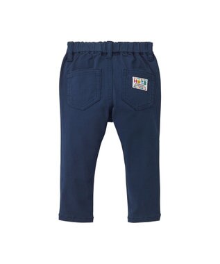 MIKI HOUSE HOT BISCUITS 【80-130cm】 ストレッチ素材 10分丈パンツ 紺