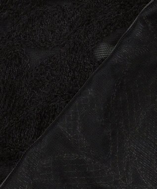 23区 【GOLD LABEL】チュールヘアリーエンブロイダリー ブラウス ブラック系