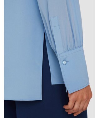 JOSEPH CDCカラーブロック　エボラブラウス Faded Sky/Harbour