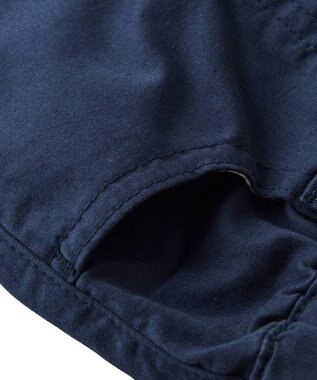 MIKI HOUSE HOT BISCUITS 【80-130cm】 ストレッチ素材 10分丈パンツ 紺