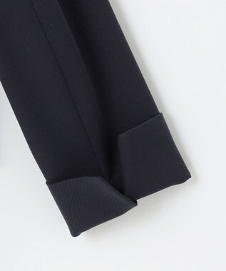 J.PRESS LADIES L 【洗える】T/Rアルガンシルク テーラード ジャケット ネイビー系