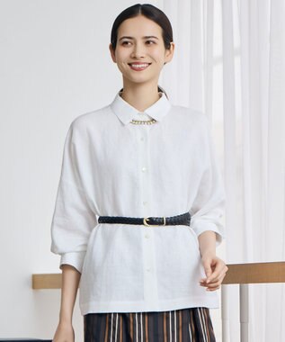 自由区 S トルコリネン シャツ