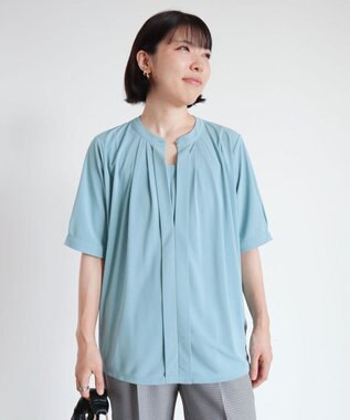 Green Parks ２ｗａｙ　５分袖ブラウソー Mint