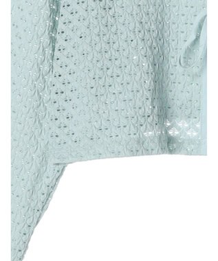 Green Parks ・ＥＬＥＮＣＡＲＥ　ＤＵＥ　２ｗａｙメッシュカーディガン Mint