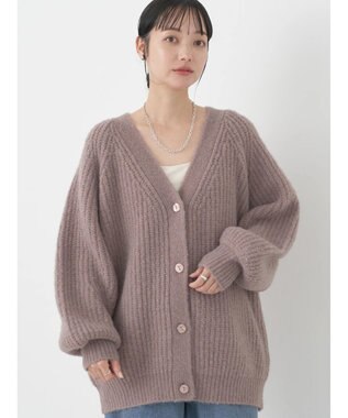 earth music&ecology フワフワＭＩＸヤーンカーディガン