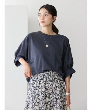 AMERICAN HOLIC 接触冷感ドルマンカットプルオーバー Charcoal Gray