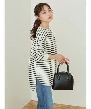 AMERICAN HOLIC スキッパーワッフルプルオーバー Border