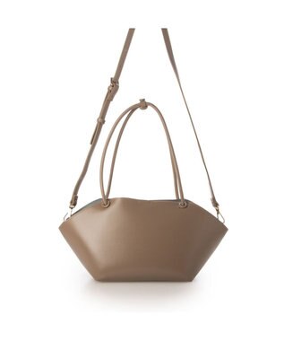 UNBILLION カシュカシュ cachecache / 横長バスケット型2wayトートバッグ オーク