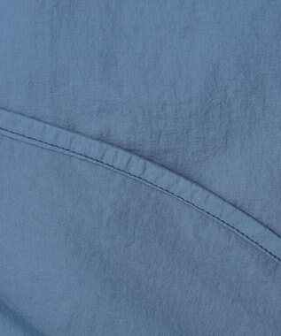 JOSEPH ABBOUD MOUNTAIN 【軽量/ECO撥水/ストレッチ/男女兼用】ライトワッシャー アウトドアシャツ サックスブルー系