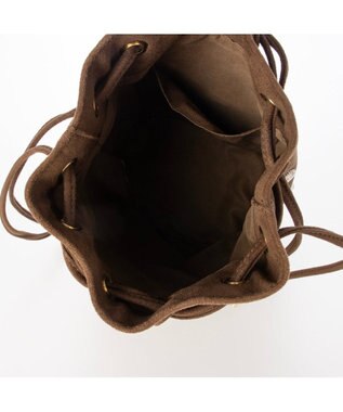 UNBILLION カカトゥ kakatoo / スエード調スタッズドロストバッグ ブラウン