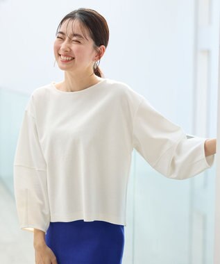 ANY L 【洗濯機可/5色展開】サカリバランタンスリーブプルオーバー オフ