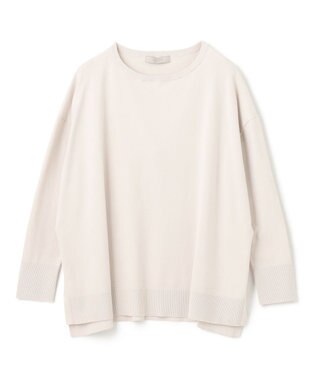 UNFILO マイビューティニット ボートネック アイボリー