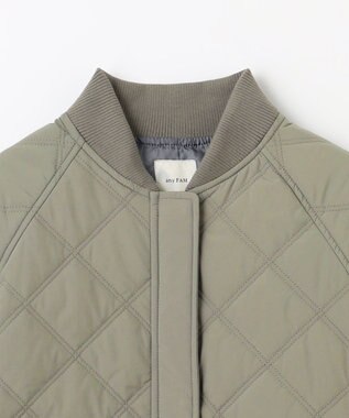 ANY 【洗濯機可/撥水】ダイヤキルトブルゾン カーキ