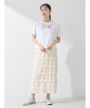 earth music&ecology アソートリボンＴＥＥ Pink