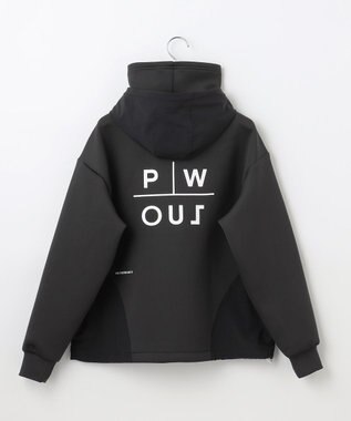 PW CIRCULUS 【WOMEN】NEW ダンボール デタッチャブルフーディー ブラック系