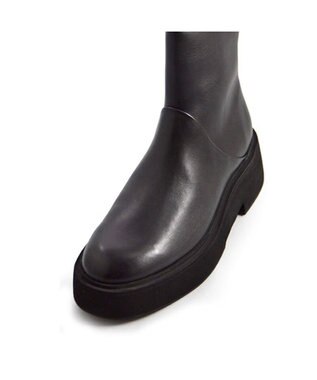 APOM プラットフォームサイドジップブーツ50 ブラック