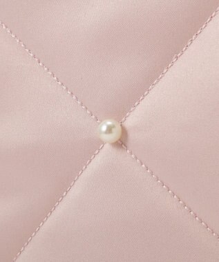 Maison de FLEUR キルティングエアリーキャリーオンバッグ Pink Beige