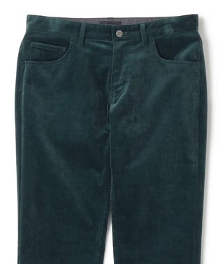 JOSEPH HOMME ライトコーデュロイストレッチ / CIGAR 5P ピーコックグリーン系