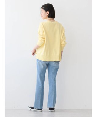 AMERICAN HOLIC 前振りニットプルオーバー Light Yellow