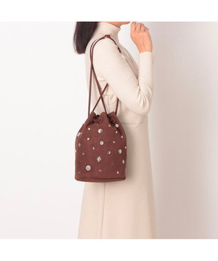 UNBILLION カカトゥ kakatoo / スエード調スタッズドロストバッグ
