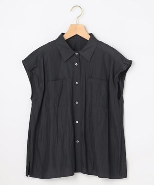 組曲 S ギャザーライトデシン ブラウス